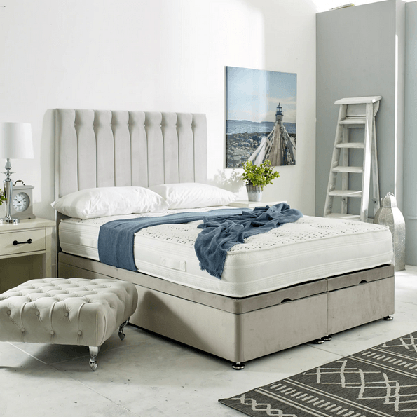 Grey Ottoman Bed