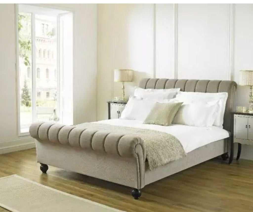 King Size Sleigh Bed