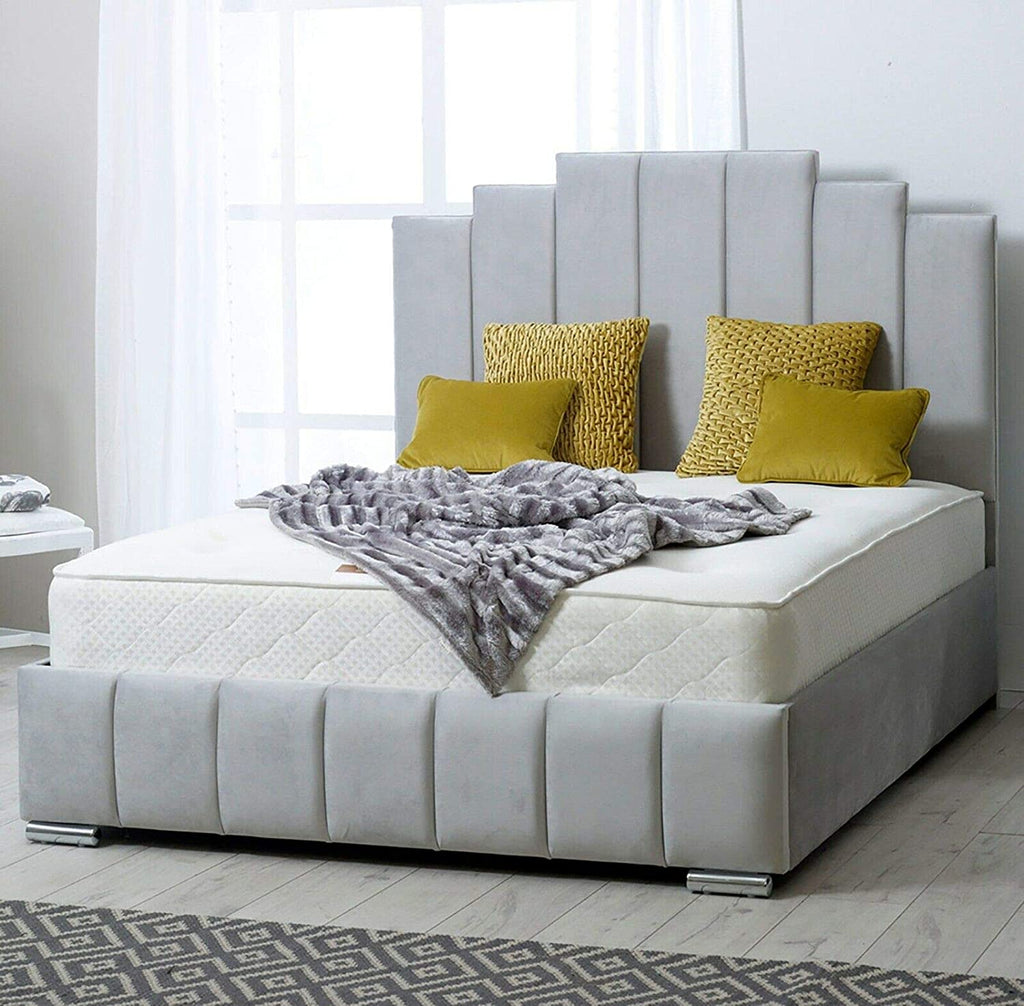 upholstered bed frame