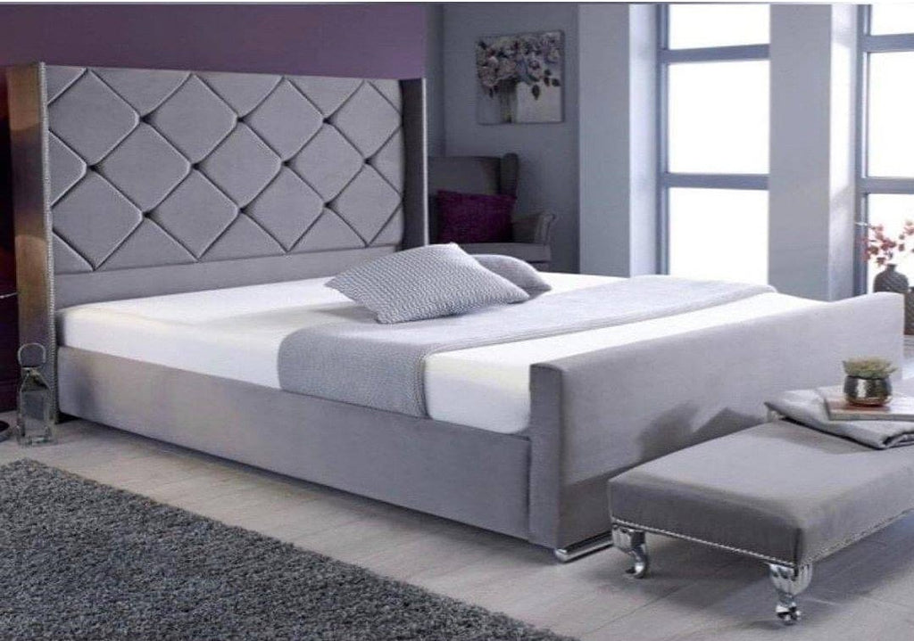 Wingback King Size Bed