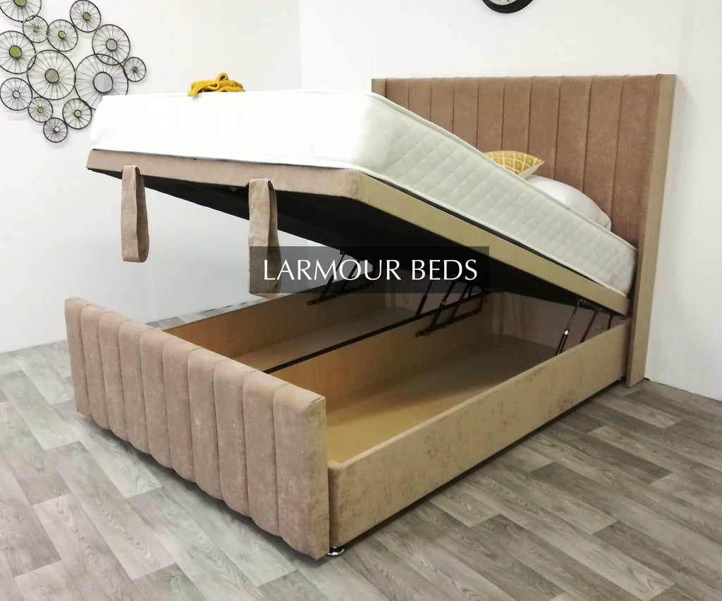 Wingback Ottoman Bed - L'amour Beds