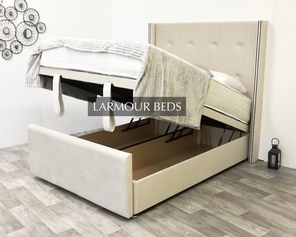 ottoman small double bed