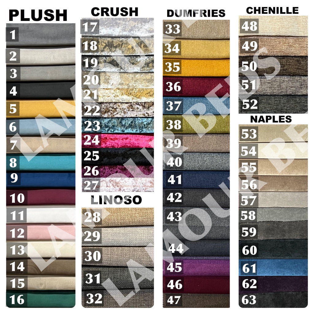 SELECT COLOUR NUMBERS - L'amour Beds